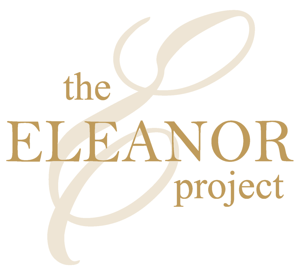 The Eleanor Project golden color logo