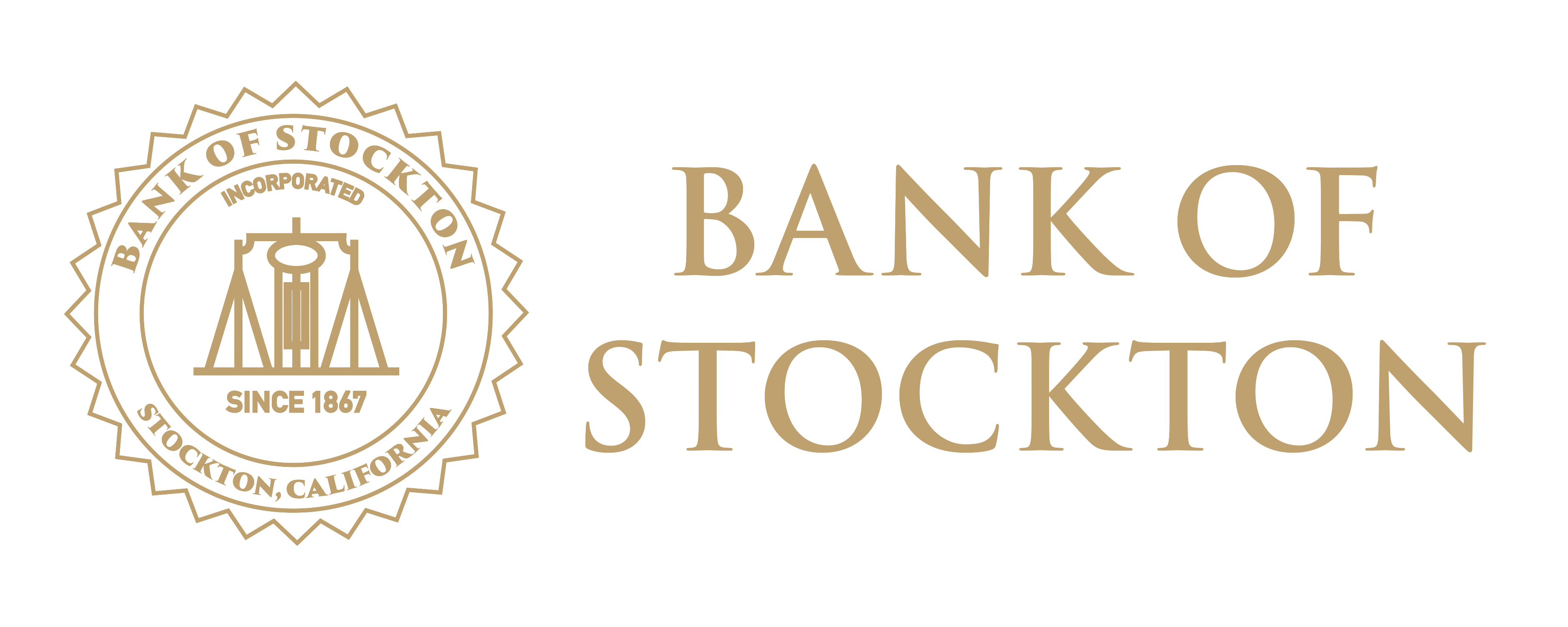 Bank Of Stockton logo with no background