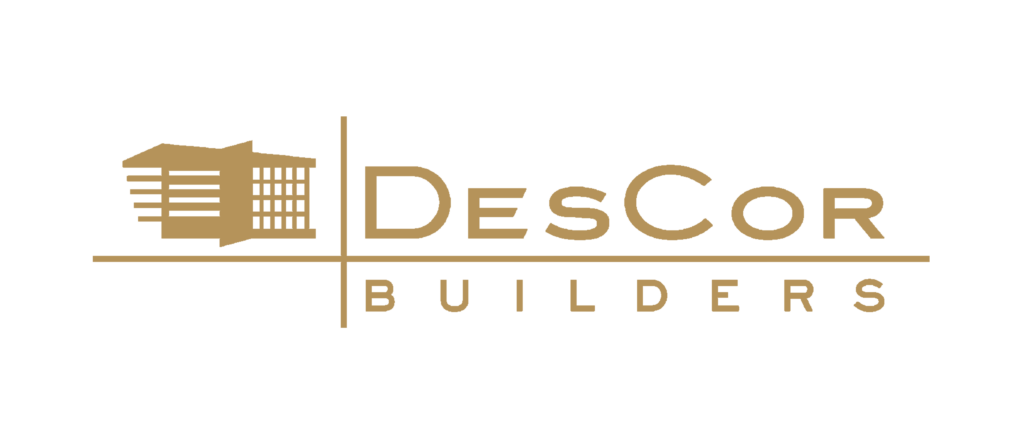 Descor builders official logo in yellow color with no background