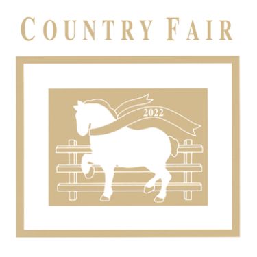 Country fair logo on plain white background