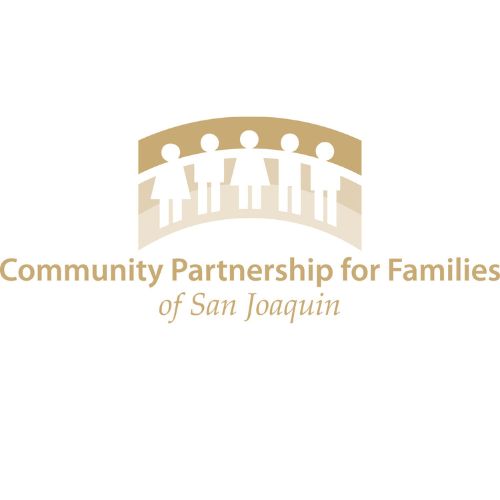 Community partnership for families logo on white background