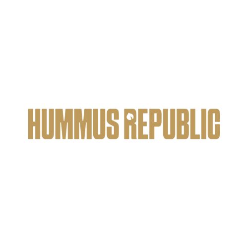 Hummus republic logo on white background