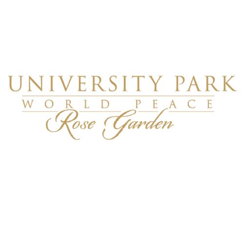 University park world peace rose garden logo